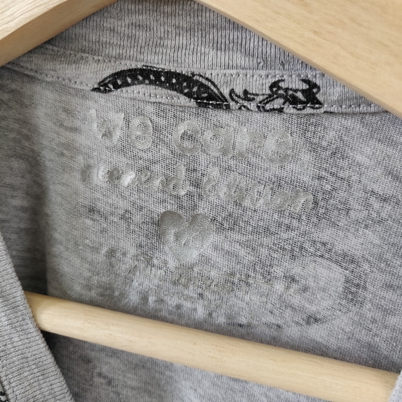 We Care (Weekend Edition) Dragon Print T-shirt Organic Cotton Large - Picture 4 of 8